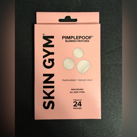 Skin Gym Other - Skin Gym Pimplepoof Blemish Patches Hydrocolloid Salicylic Acid 24 Pack